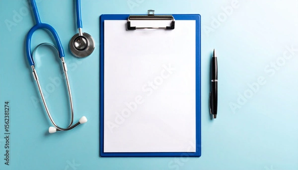 Obraz Doctor's Desk Items