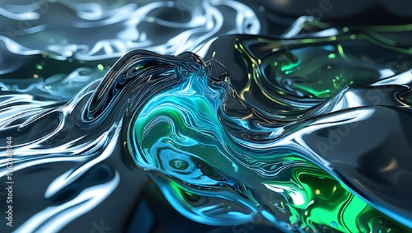 Fototapeta abstract blue background