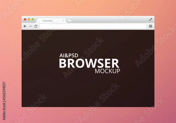 Obraz web browser window