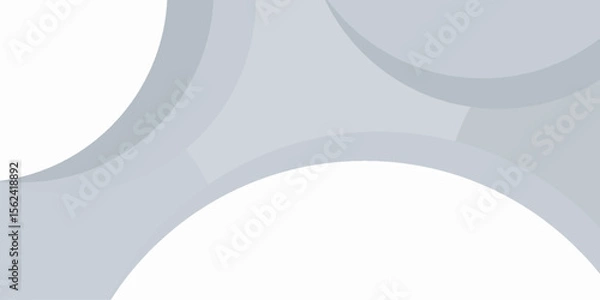 Obraz Minimal geometric background. Dynamic shapes composition. vector