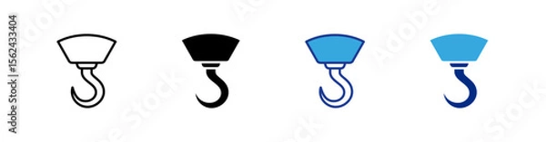 Fototapeta Hook icons sets.eps