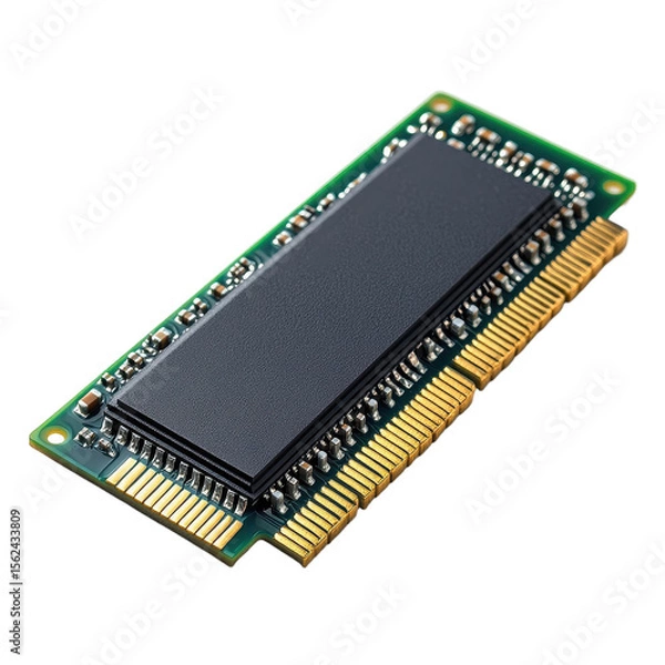 Fototapeta Memory isolated on transparent background.