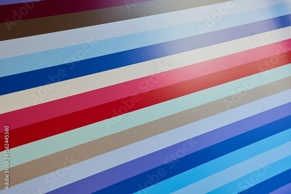 Fototapeta Color lines on a wall