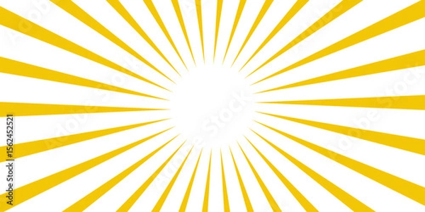 Fototapeta Action, speed lines, stripes for comic book frame. Retro twisted and distorted vector groovy hippie background. Sun Rays or Explosion Boom for Comic Books Radial Background Vector. Surprise scene