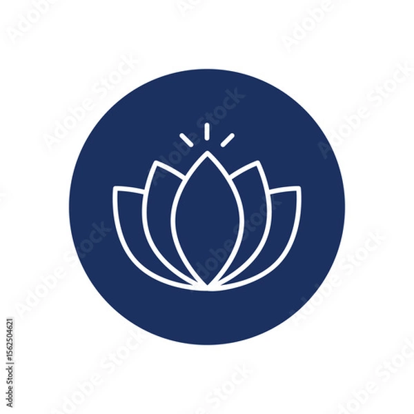 Obraz Spa icon vector