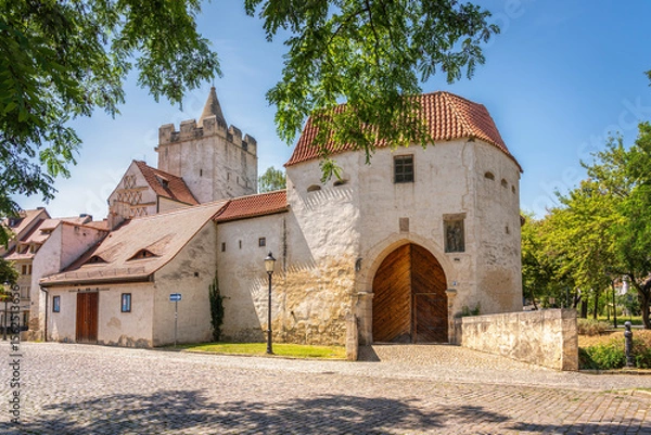 Obraz The Marientor is the only remaining city gate of the city fortifications, which once had five gates