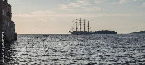 Obraz Rovinj, Croatia sunset