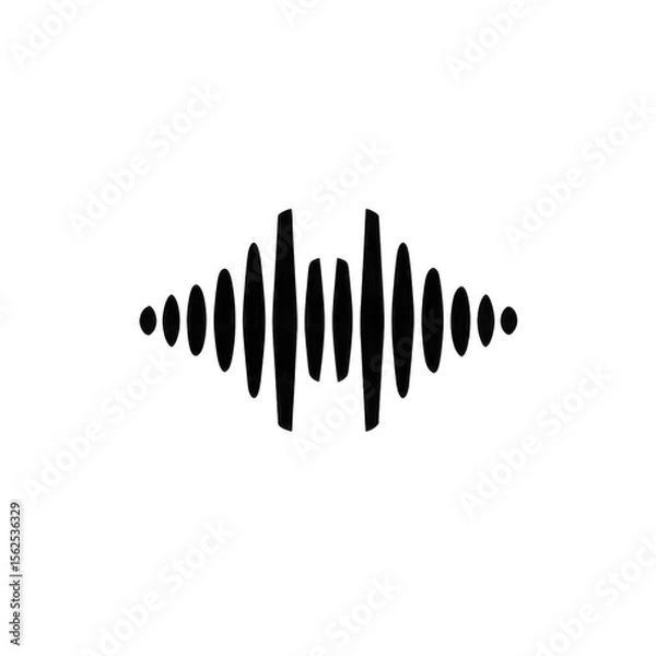 Fototapeta Dark background with multicolored wave pattern