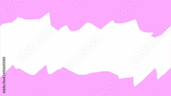 Fototapeta Abstract background with smooth white wave shape on soft purple backdrop. Minimal and modern design with clean layout, perfect for banners, presentations, or graphic templates.