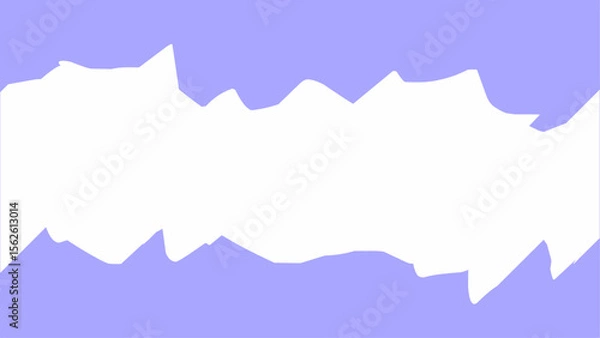 Fototapeta Abstract background with smooth white wave shape on soft blue backdrop. Minimal and modern design with clean layout, perfect for banners, presentations, or graphic templates.