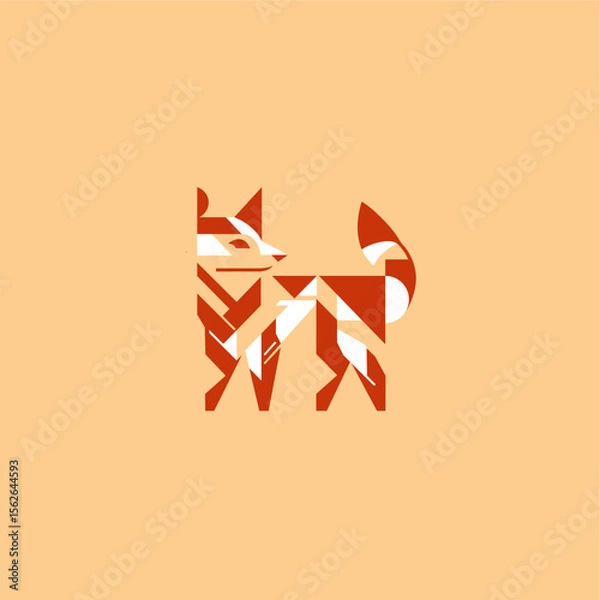 Fototapeta Fox Logo Vector 4