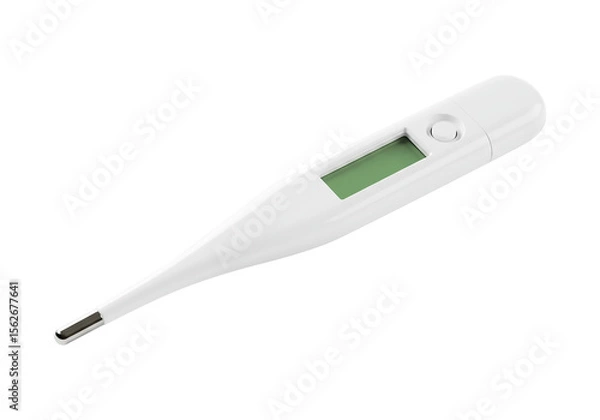 Obraz Digital Thermometer Accurate Temperature Readings for Health Monitoring and Quick Checks