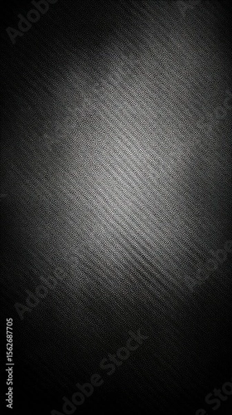 Fototapeta Abstract Halftone Dot Gradient Black and White Background Design
