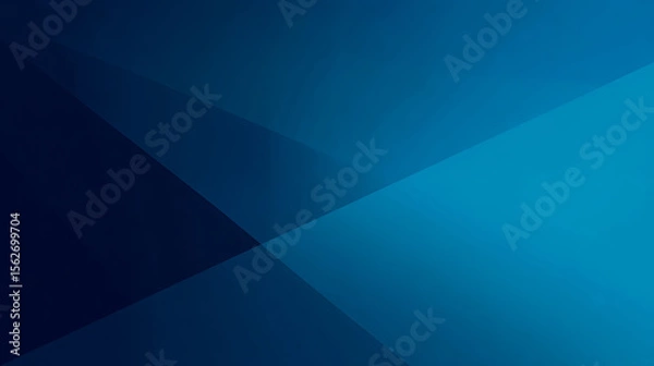 Fototapeta Modern elegant gradient background from dark blue to sky blue, perfect for minimalist design and digital motion graphic projects