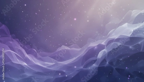 Fototapeta Elegant Abstract Purple Background with Soft Gradient and Flowing Texture