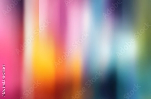 Fototapeta 
Blurred background of various colors, a light gradient background, blurred color blocks, colorful, soft tones, blurred edges, high resolution, wallpaper.