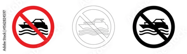 Fototapeta No mechanically powered craft in vector format