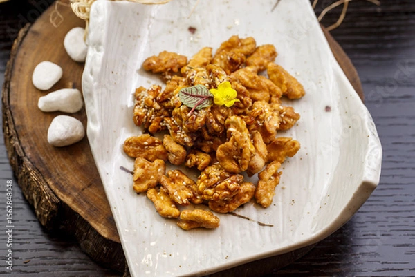 Fototapeta Honey Walnut Kernel