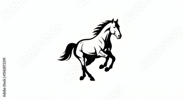 Obraz horse vector illustration