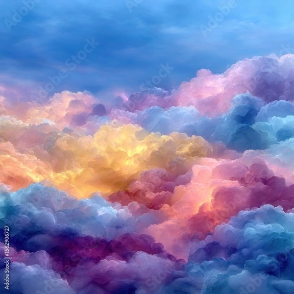 Fototapeta Colorful cloudscape (1)