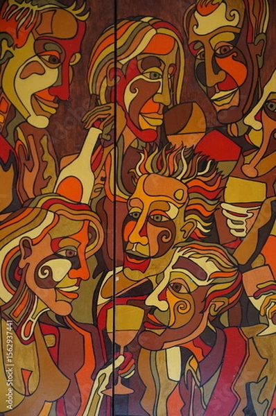 Obraz マルタ島バレッタの風景