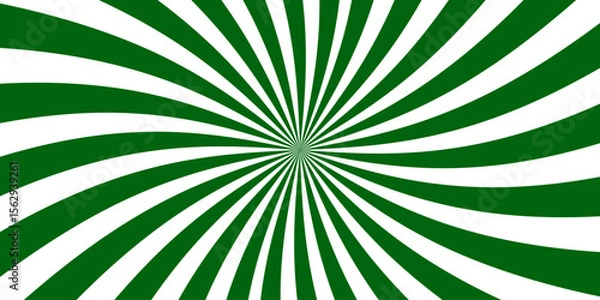 Obraz groovy 70s background with twisted sunburst. vector illustration Colourful grunge retro burst  illusion of depth and movement, resembling a stylized sunburst or hypnotic spiral