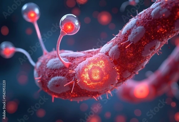 Obraz Red Cell Art Picture