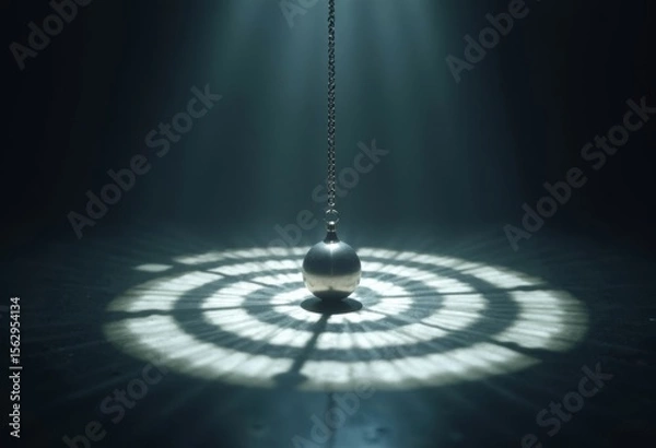 Obraz Light and Shadow Ball Installation Art Scene