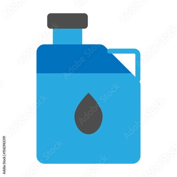 Obraz Oil Can Vector Flat Icon Design