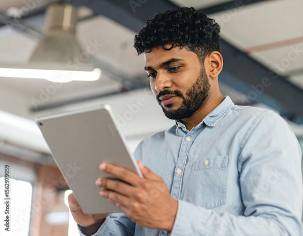 Obraz Gen Z Employee Onboarding - Young Professional Digital Integration Process