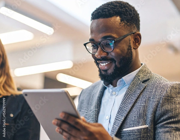 Obraz Gen Z Employee Onboarding - Young Professional Digital Integration Process