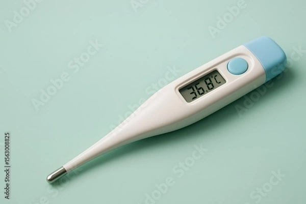Fototapeta Modern Digital Thermometer for Accurate Health Monitoring