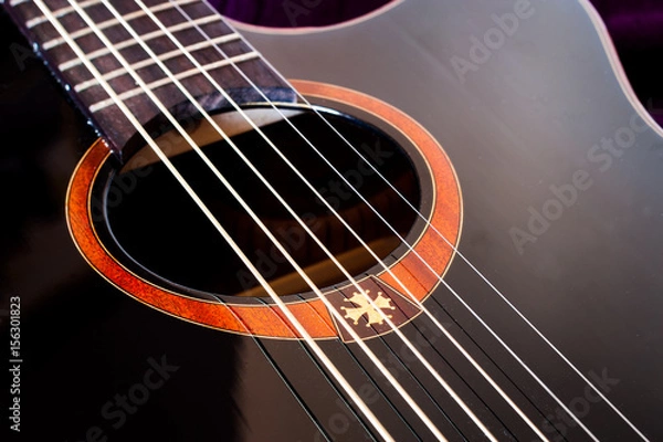 Obraz Caja de resonancia en angulo