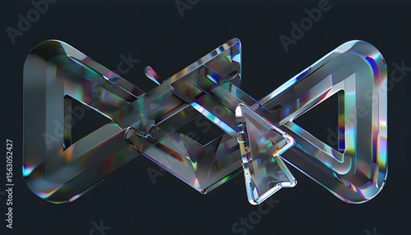 Fototapeta 3d render of a dna strand