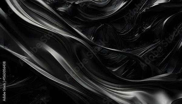 Fototapeta black silk background