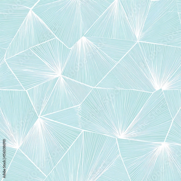 Obraz A blue and white patterned background with white lines