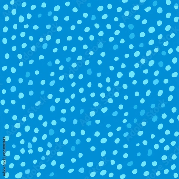 Obraz A blue background with many small blue dots