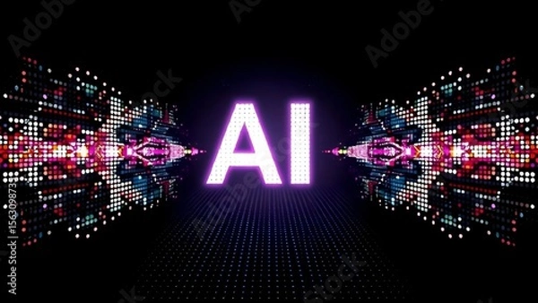 Obraz The English letter "Ai"