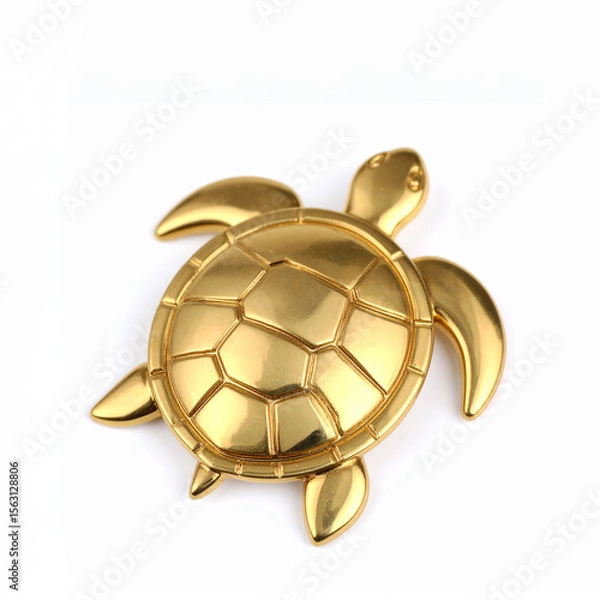 Obraz turtle on white