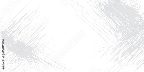 Fototapeta Abstract black and white grunge texture vector pattern illustration with vintage art lines for digital web backdrop design