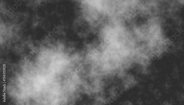 Fototapeta Realistic dry ice smoke clouds fog overlay perfect for compositing into your shots. Simply drop it in and change its