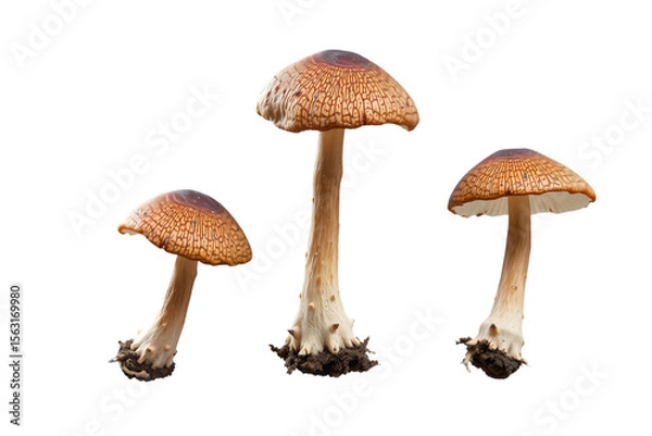 Obraz mushrooms isolated on a white background
