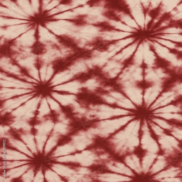 Fototapeta Seamless Print Shibori pattern and tie-dye allover textile Shibori allovers pattern design