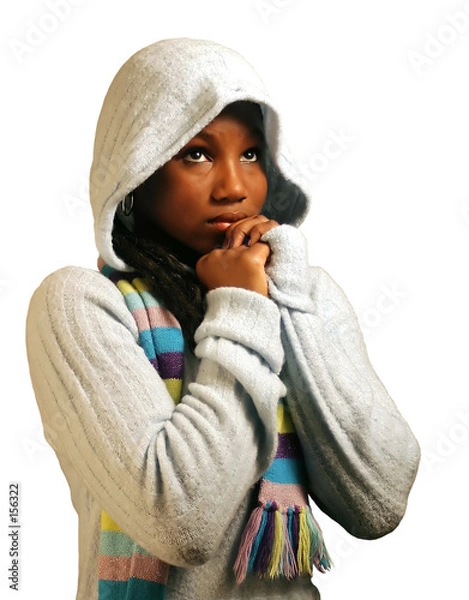 Obraz prayer w/ clipping path