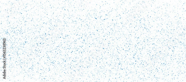 Fototapeta Vector abstract blue background frame of geometric shapes. Circular ornament. Pattern of dots, particles, molecules, fragments. Poster for technology, medicine, presentations