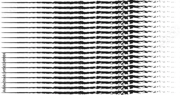 Obraz Minimal Abstract Gray Line Background Vector Design