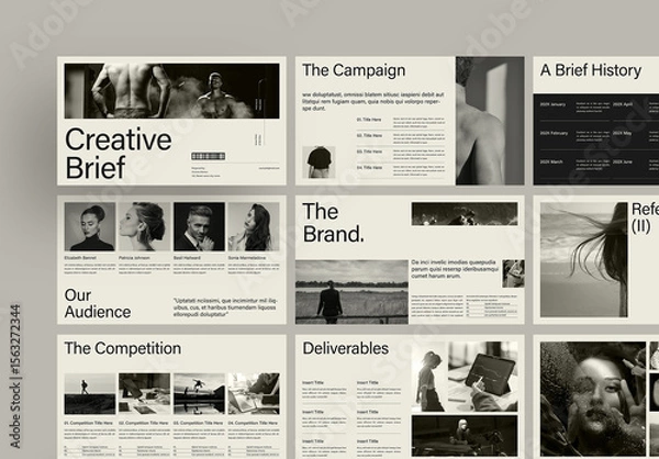 Obraz Creative Brief Presentation Template