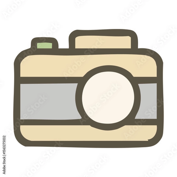 Fototapeta Vector camera icon
