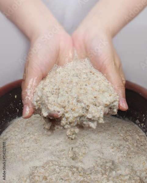 Fototapeta The fermentation filtrate