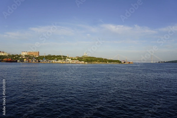 Obraz Порты. Золотой Рог. Владивосток. Приморье. Россия.